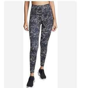 Beyond Yoga Medium Olympus Compression High‎ Waist Black Leggings Phantom Lace